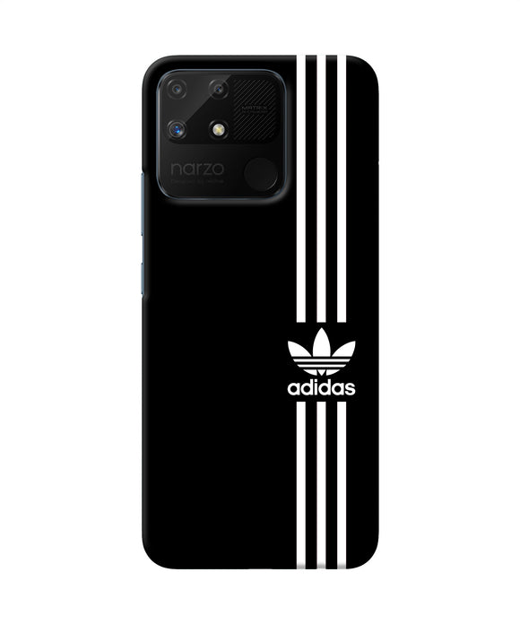 Adidas strips logo Realme Narzo 50A Back Cover