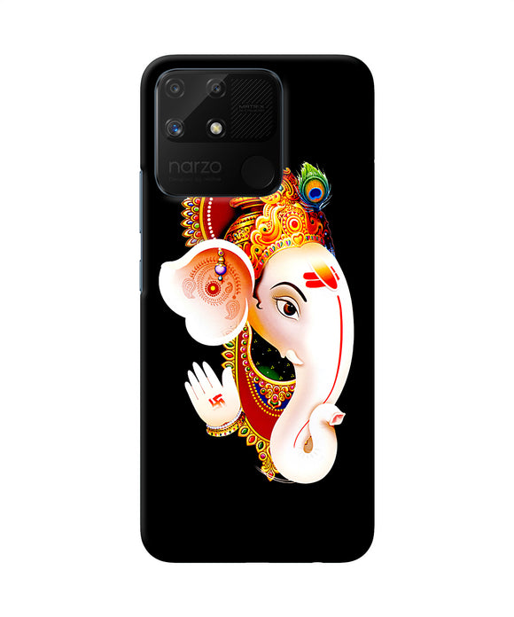 Lord ganesh face Realme Narzo 50A Back Cover