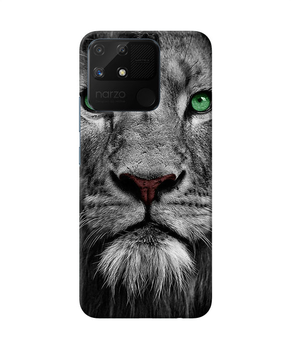 Lion poster Realme Narzo 50A Back Cover