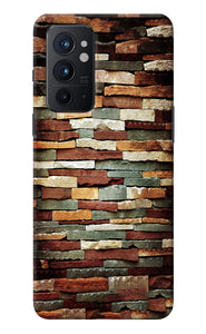 Bricks Pattern Oneplus 9RT Back Cover