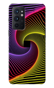 Colorful Strings Oneplus 9RT Back Cover