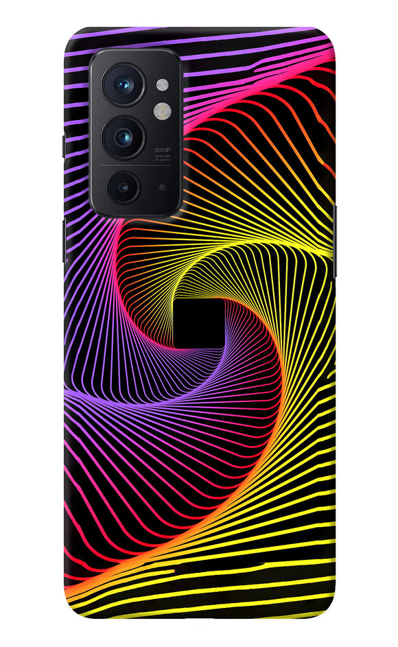 Colorful Strings Oneplus 9RT Back Cover