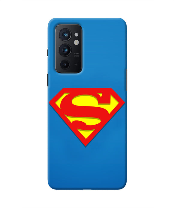 Superman Blue Oneplus 9RT Real 4D Back Cover