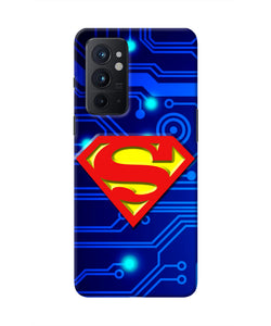 Superman Abstract Oneplus 9RT Real 4D Back Cover