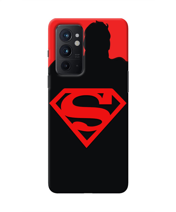 Abstract Silhouette Red Oneplus 9RT Real 4D Back Cover