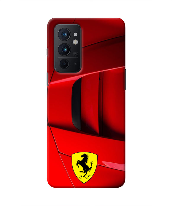 Ferrari Car Oneplus 9RT Real 4D Back Cover