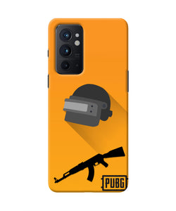 PUBG Helmet and Gun Oneplus 9RT Real 4D Back Cover