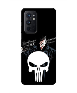 Punisher Character Oneplus 9RT Real 4D Back Cover