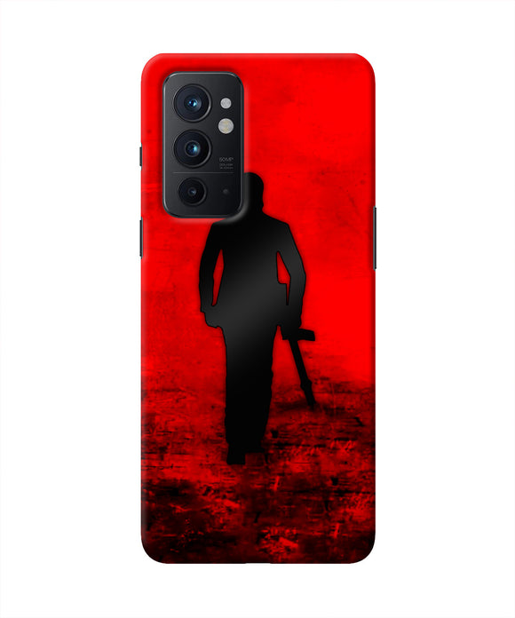 Rocky Bhai with Gun Oneplus 9RT Real 4D Back Cover