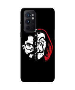 Money Heist Think Like Professor Oneplus 9RT Back Cover