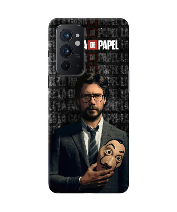 Money Heist Professor with Mask Oneplus 9RT Back Cover