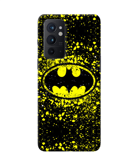 Batman last knight print yellow Oneplus 9RT Back Cover