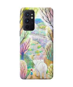 Natual elephant girl Oneplus 9RT Back Cover