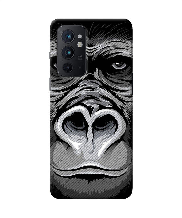 Black chimpanzee Oneplus 9RT Back Cover