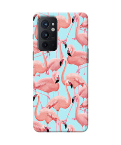 Abstract sheer bird print Oneplus 9RT Back Cover