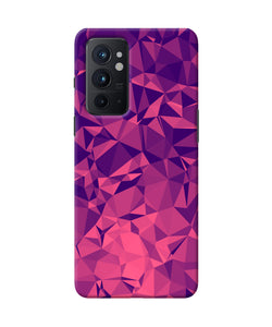 Abstract red blue shine Oneplus 9RT Back Cover