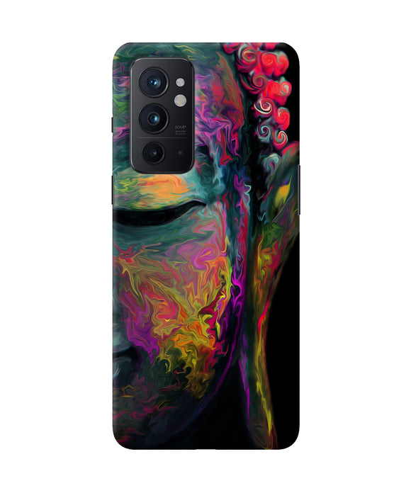 Buddha face painting Oneplus 9RT Back Cover