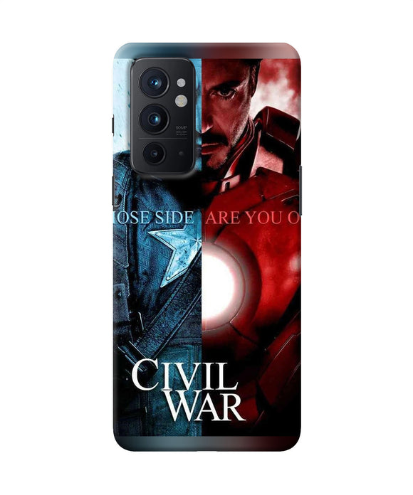 Civil war Oneplus 9RT Back Cover