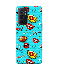 Lol lips print Oneplus 9RT Back Cover