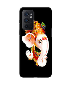 Lord ganesh face Oneplus 9RT Back Cover