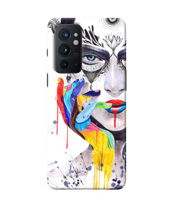 Girl color hand Oneplus 9RT Back Cover