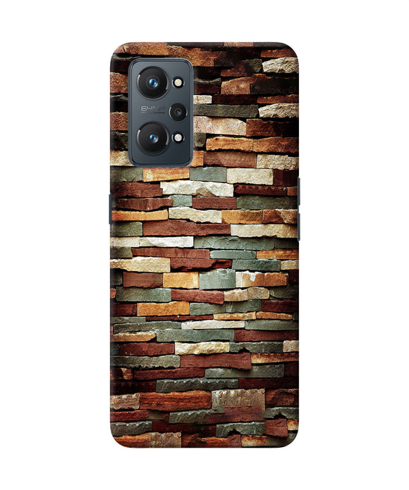 Bricks Pattern Realme GT NEO 2 Back Cover