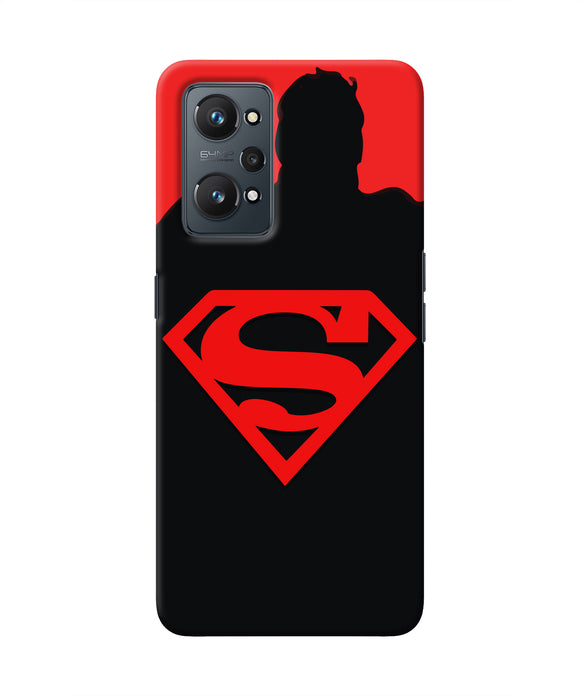 Abstract Silhouette Red Realme GT NEO 2 Real 4D Back Cover