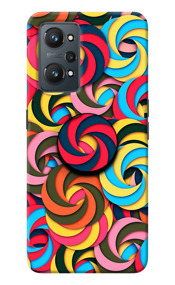 Spiral Pattern Realme GT NEO 2 Pop Case