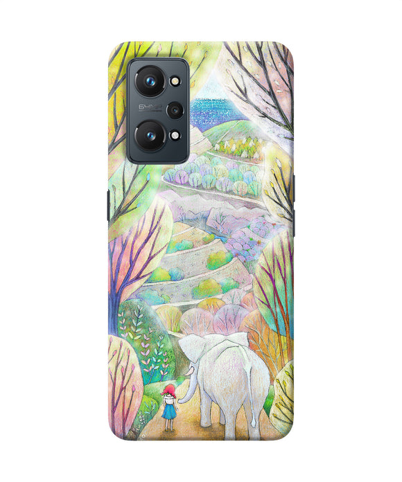 Natual elephant girl Realme GT NEO 2 Back Cover