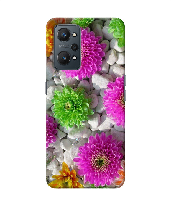 Natural flower stones Realme GT NEO 2 Back Cover