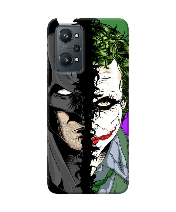 Batman vs joker half face Realme GT NEO 2 Back Cover