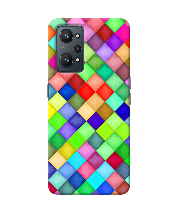 Abstract colorful squares Realme GT NEO 2 Back Cover