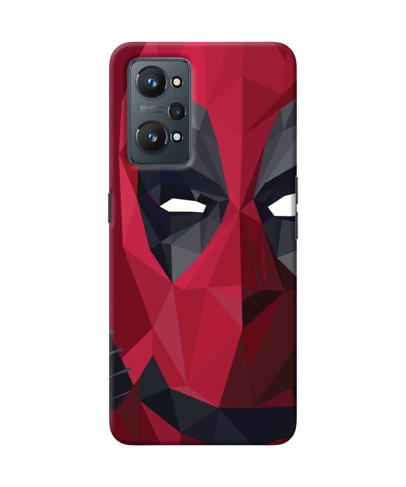 Abstract deadpool half mask Realme GT NEO 2 Back Cover