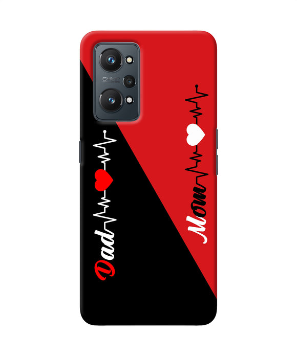 Mom dad heart line Realme GT NEO 2 Back Cover
