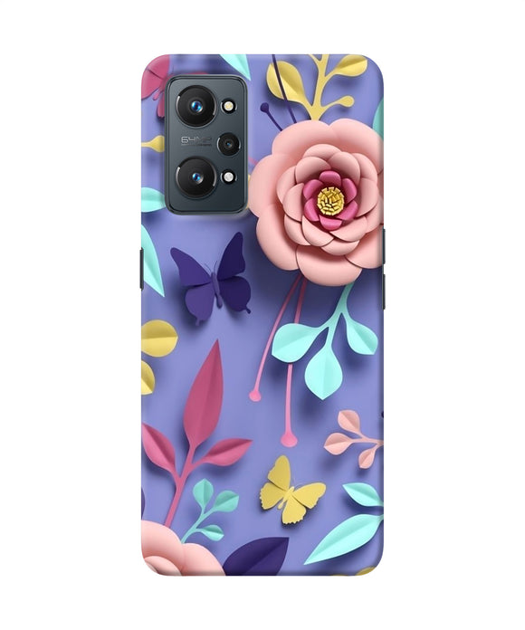Flower canvas Realme GT NEO 2 Back Cover