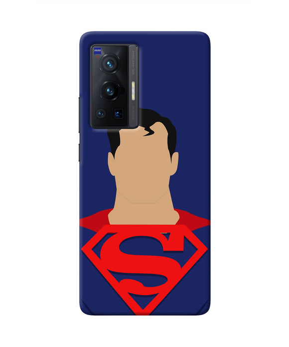 Superman Cape Vivo X70 Pro Real 4D Back Cover