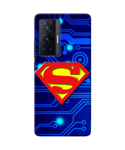 Superman Abstract Vivo X70 Pro Real 4D Back Cover