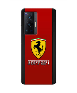 Ferrari Abstract Vivo X70 Pro Real 4D Back Cover