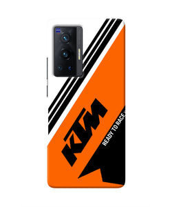 KTM Abstract Vivo X70 Pro Real 4D Back Cover