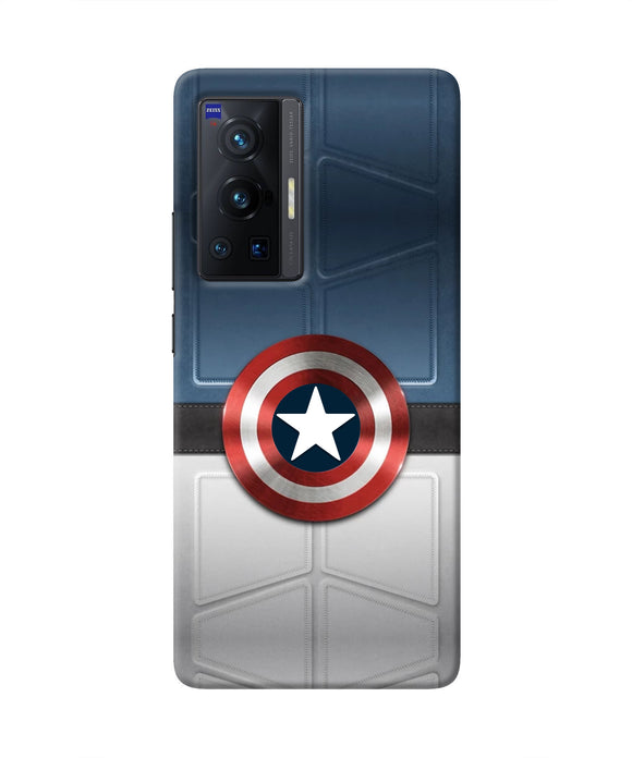 Captain America Suit Vivo X70 Pro Real 4D Back Cover