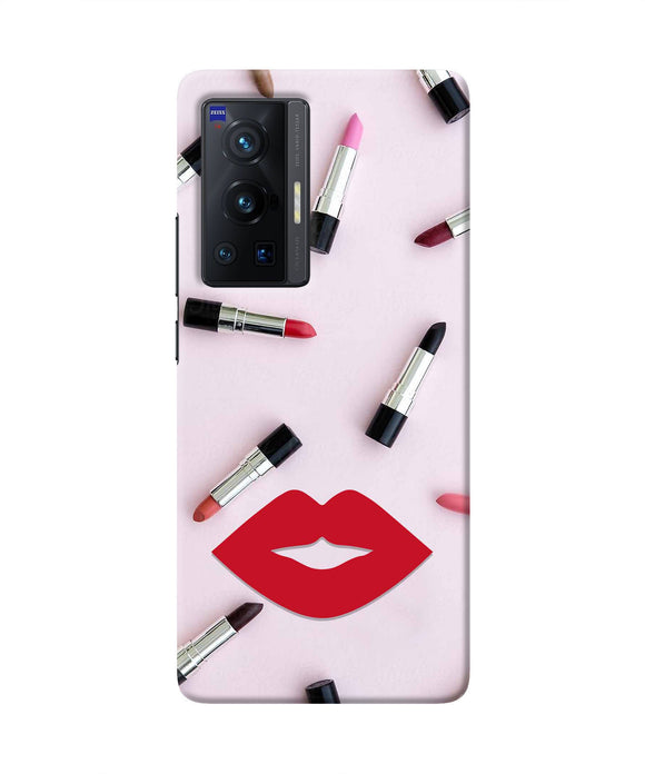 Lips Lipstick Shades Vivo X70 Pro Real 4D Back Cover