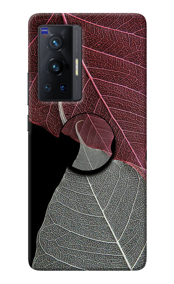 Leaf Pattern Vivo X70 Pro Pop Case