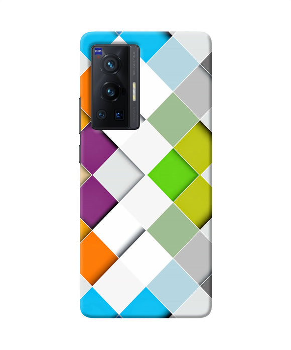 Abstract color box Vivo X70 Pro Back Cover
