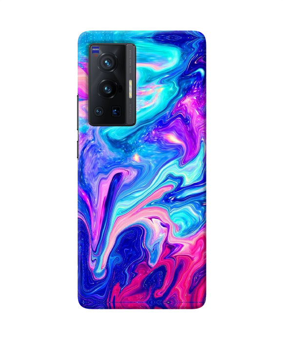 Abstract colorful water Vivo X70 Pro Back Cover