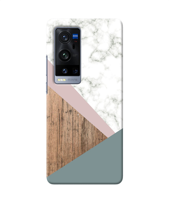 Marble wood Abstract Vivo X60 Pro Plus Back Cover