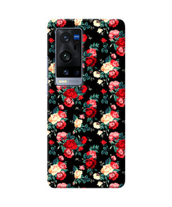 Rose Pattern Vivo X60 Pro Plus Back Cover