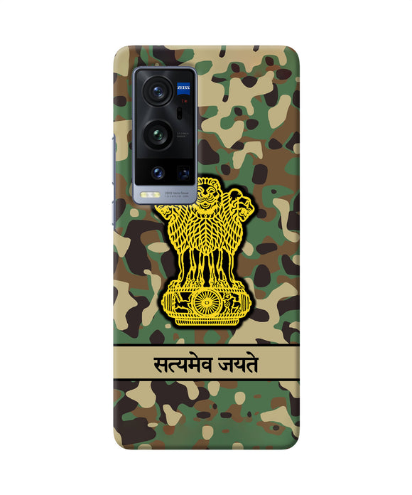 Satyamev Jayate Army Vivo X60 Pro Back Cover