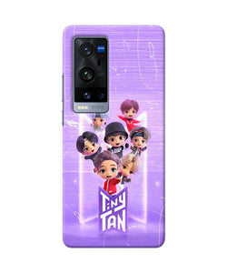 BTS Tiny Tan Vivo X60 Pro Back Cover