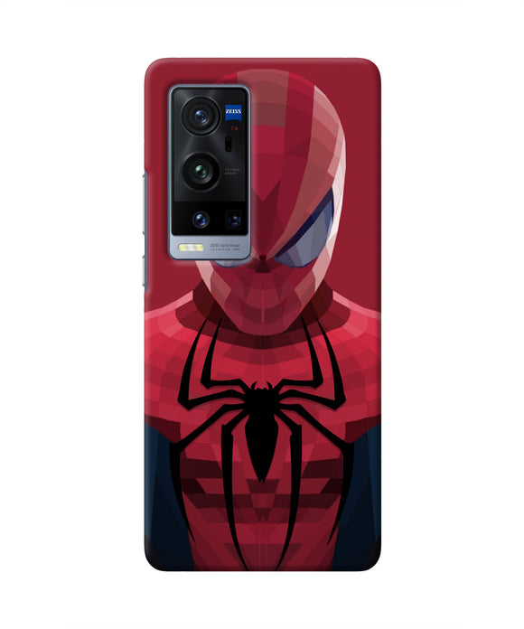 Spiderman Art Vivo X60 Pro Plus Real 4D Back Cover