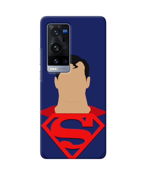 Superman Cape Vivo X60 Pro Plus Real 4D Back Cover
